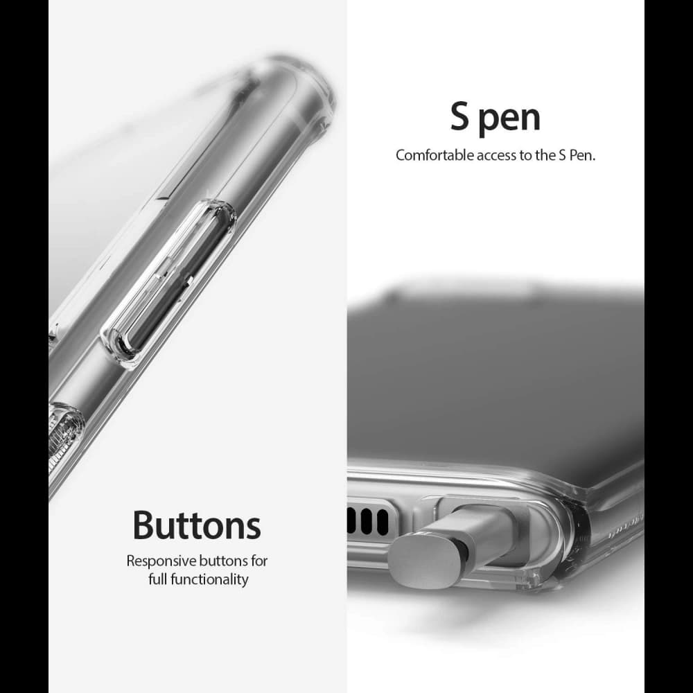 Etui Ringke Fusion Samsung Galaxy Note 10 Clear - 7