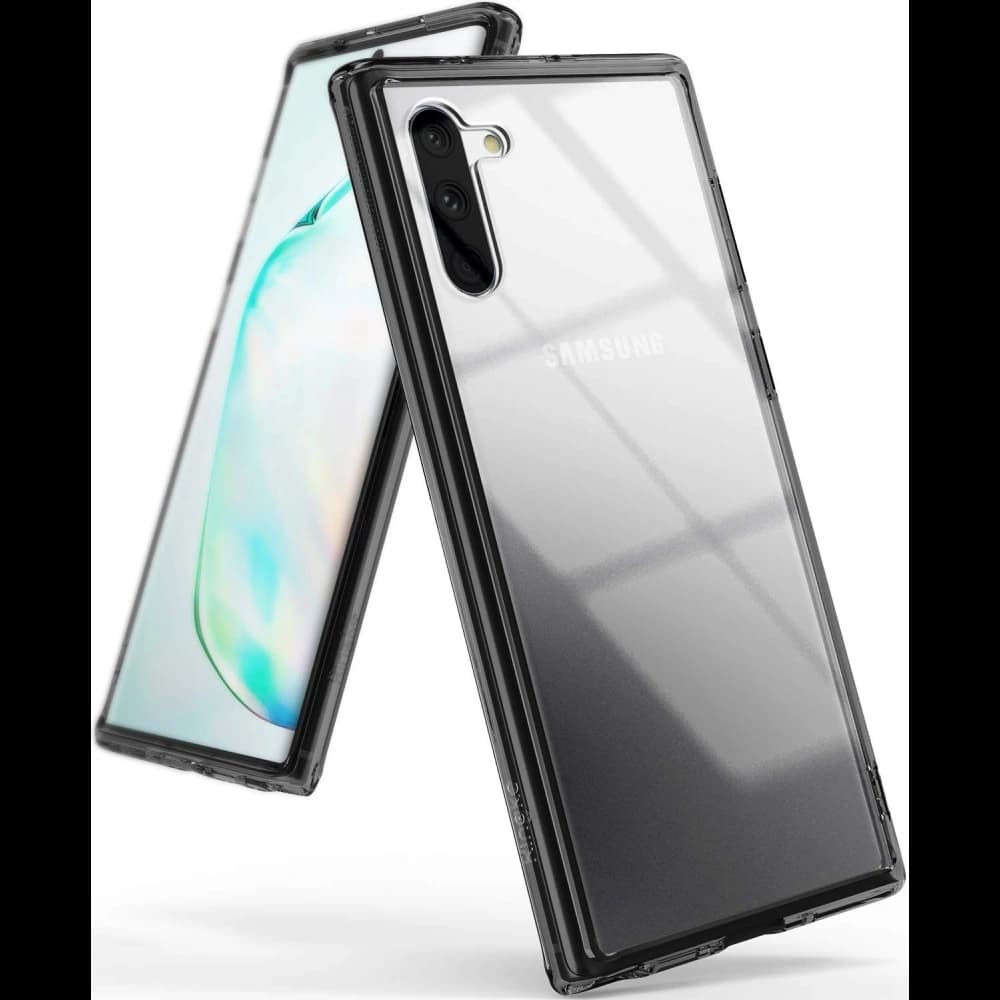 Etui Ringke Fusion Samsung Galaxy Note 10 Smoke Black - 1