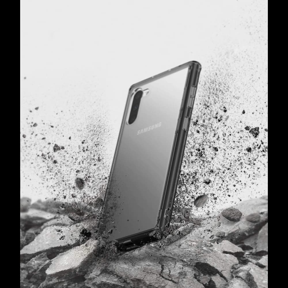 Etui Ringke Fusion Samsung Galaxy Note 10 Smoke Black - 5