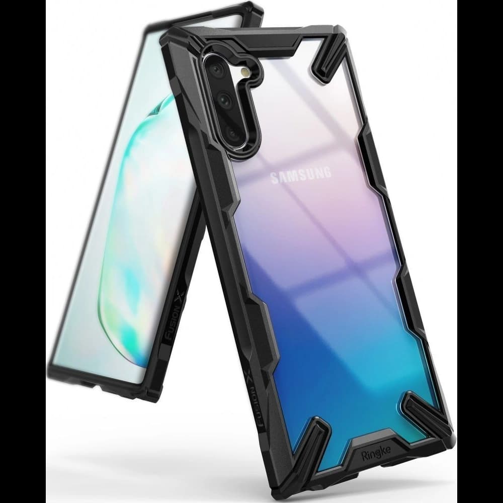 Etui Ringke Fusion-X Samsung Galaxy Note 10 Černé - 1