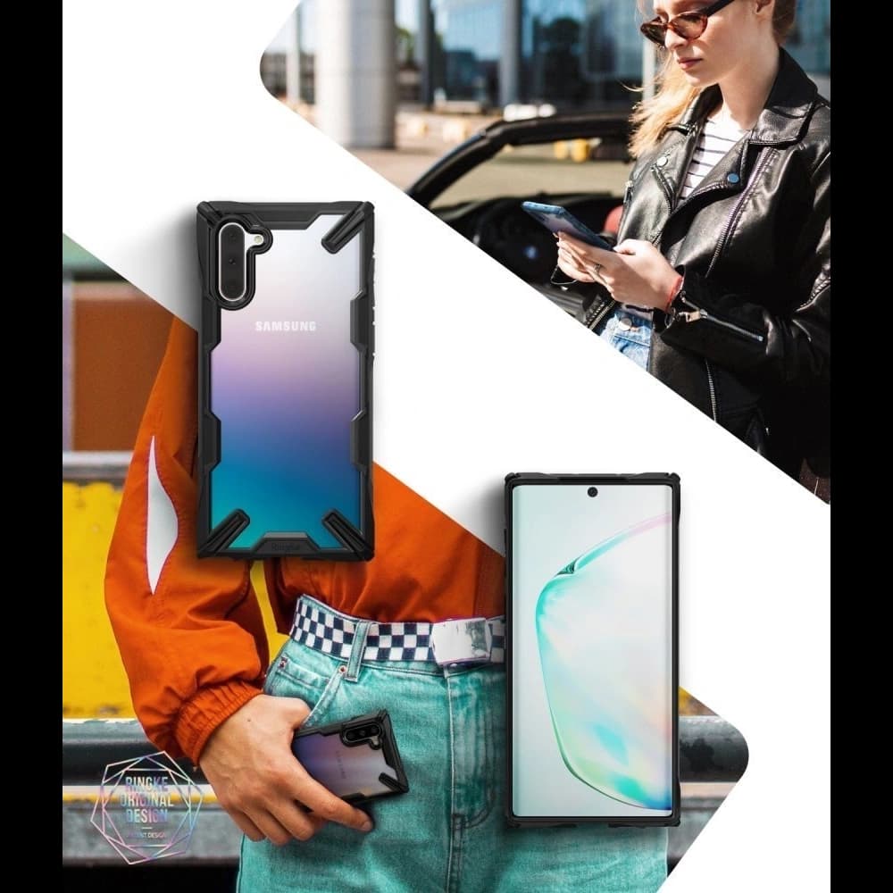 Etui Ringke Fusion-X Samsung Galaxy Note 10 Černé - 8