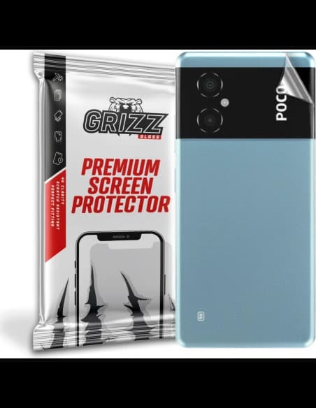 Folie für die Rückseite GrizzGlass SatinSkin für Xiaomi POCO M4 5G
