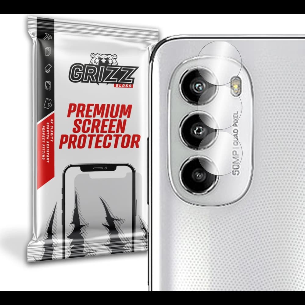 Sklo na aparát GrizzGlass HybridGlass Camera pro Motorola Moto G82 - 1