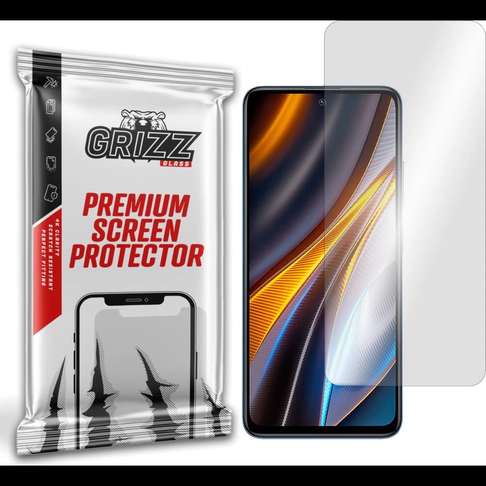 Hybriční sklo GrizzGlass HybridGlass pro Xiaomi POCO X4 GT - 1