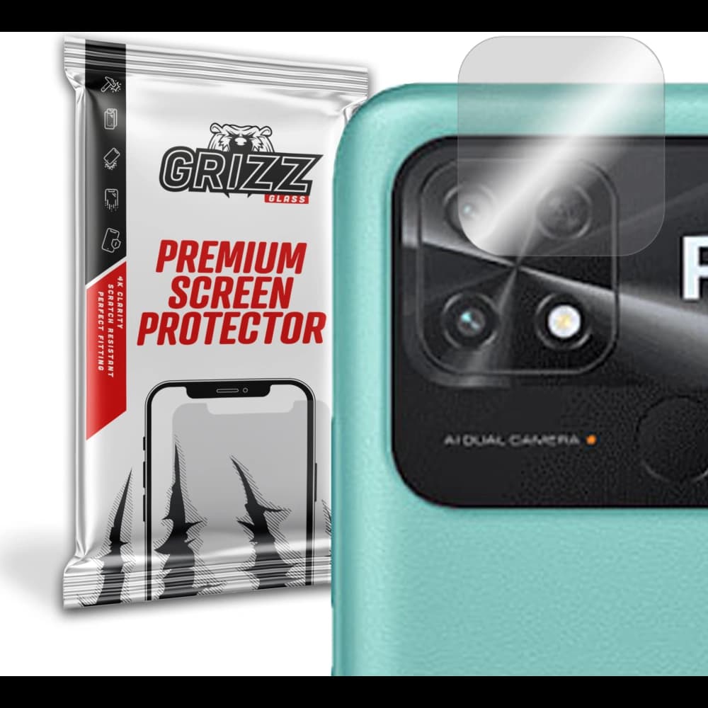 Üveg a GrizzGlass HybridGlass fényképezőgéphez Xiaomi POCO C40-hez - 1