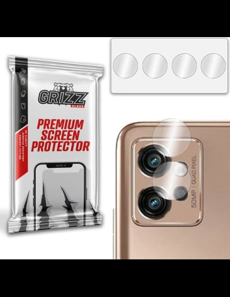 Glas für die Kamera GrizzGlass HybridGlass für Motorola Moto G32