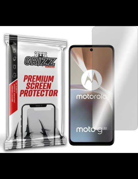 Hybriertes Glas GrizzGlass HybridGlass für Motorola Moto G32