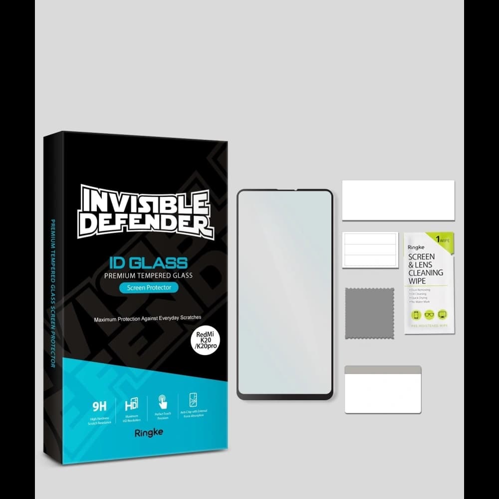 Gehärtetes Glas Ringke ID Glass Full Cover Xiaomi Mi 9T/Pro & Redmi K20/Pro - 9