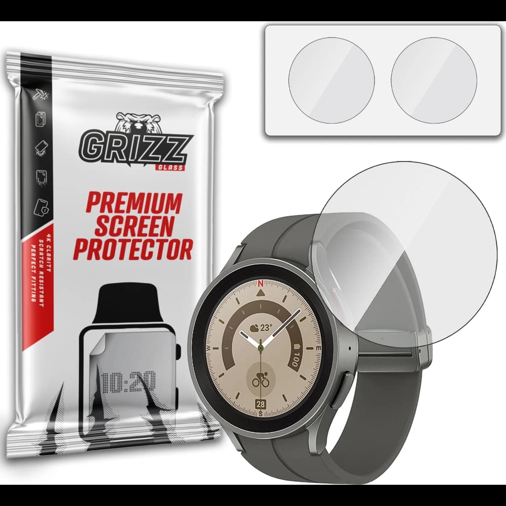 GrizzGlass HybridGlass pentru Samsung Galaxy Watch 5 Pro - 1