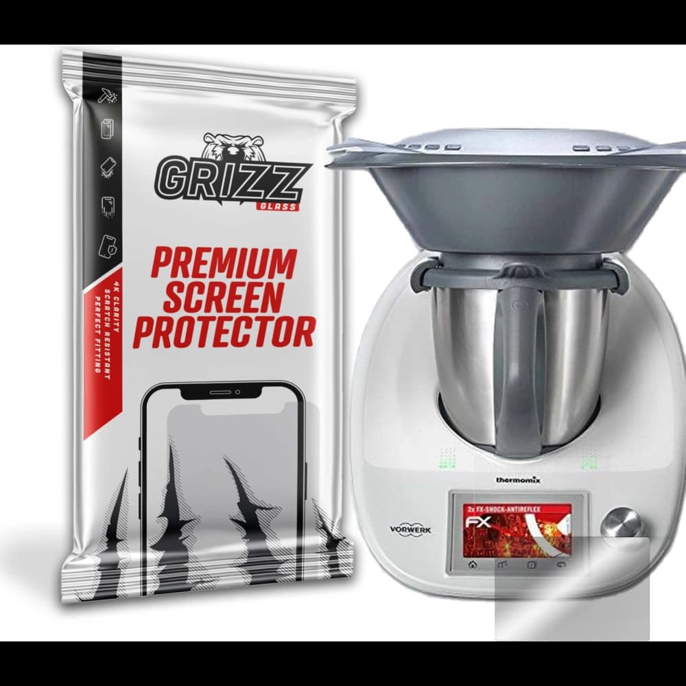 Matte Folie GrizzGlass PaperScreen für Thermomix TM5 - 1