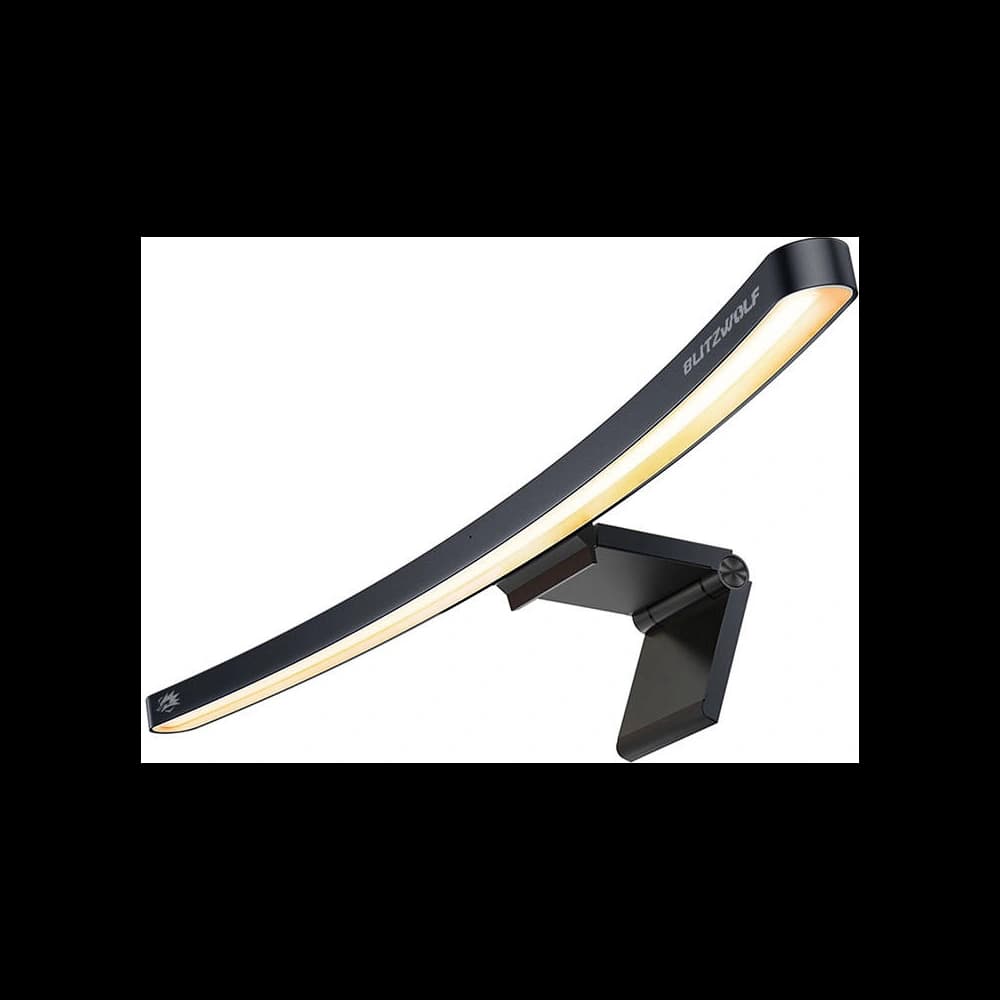 Blitzwolf BW-CML3 Lampe für gebogene Monitore, RGB (schwarz) - 1