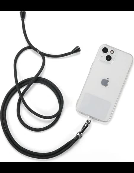 Smycz do telefonu Tech-Protect Chain Universal Strap Black
