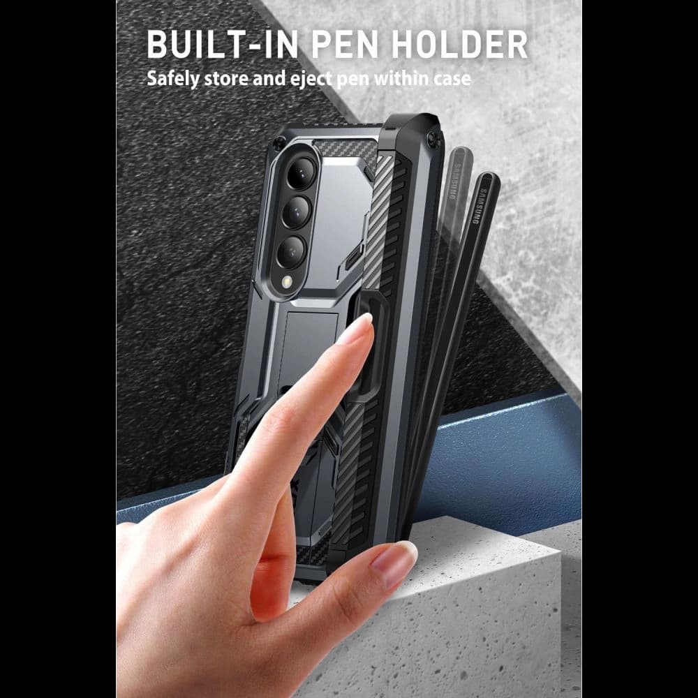 Supcase IBLSN Armorbox Samsung Galaxy Z Fold 4 Black - 12