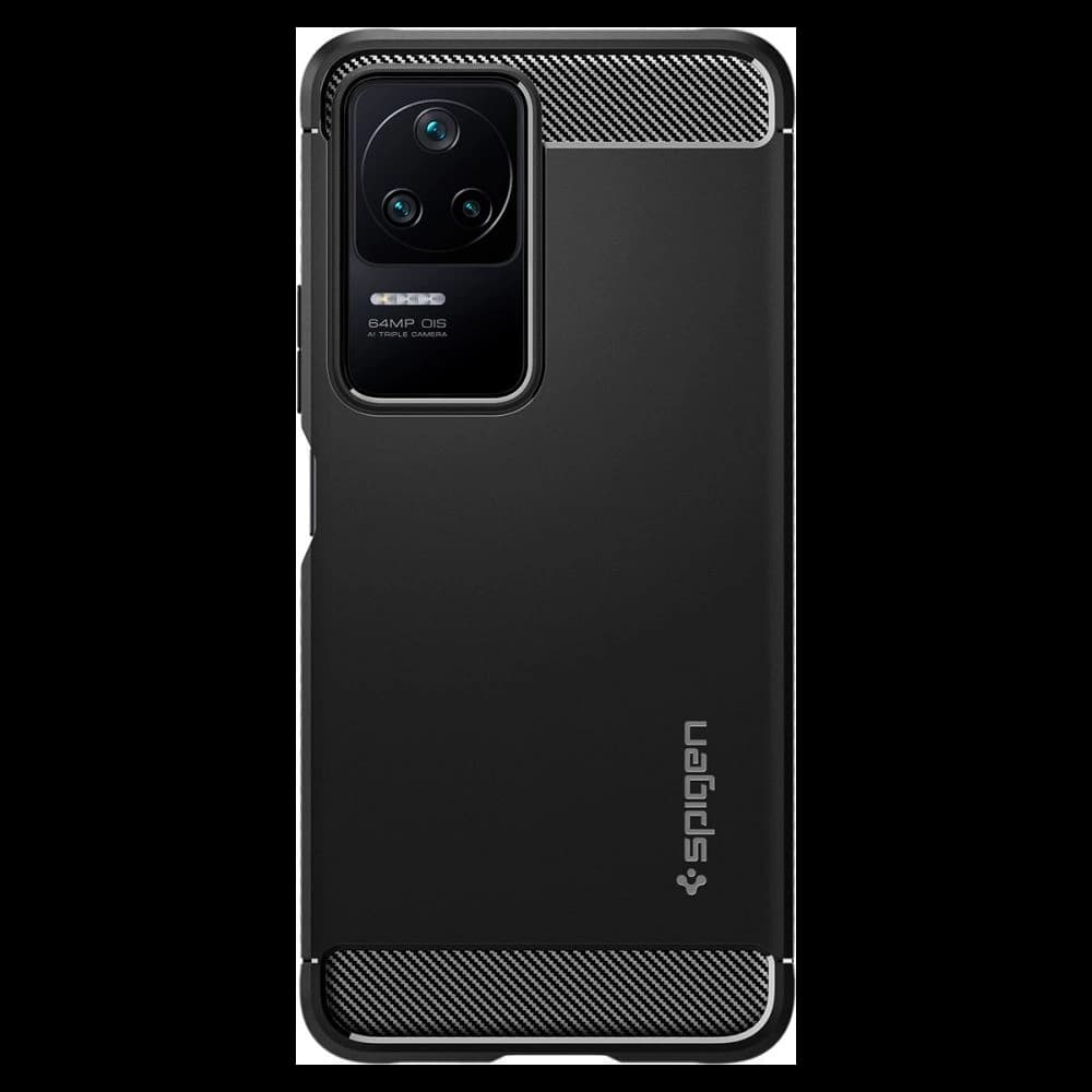Spigen Rugged Armor POCO F4 Matte Black - 2
