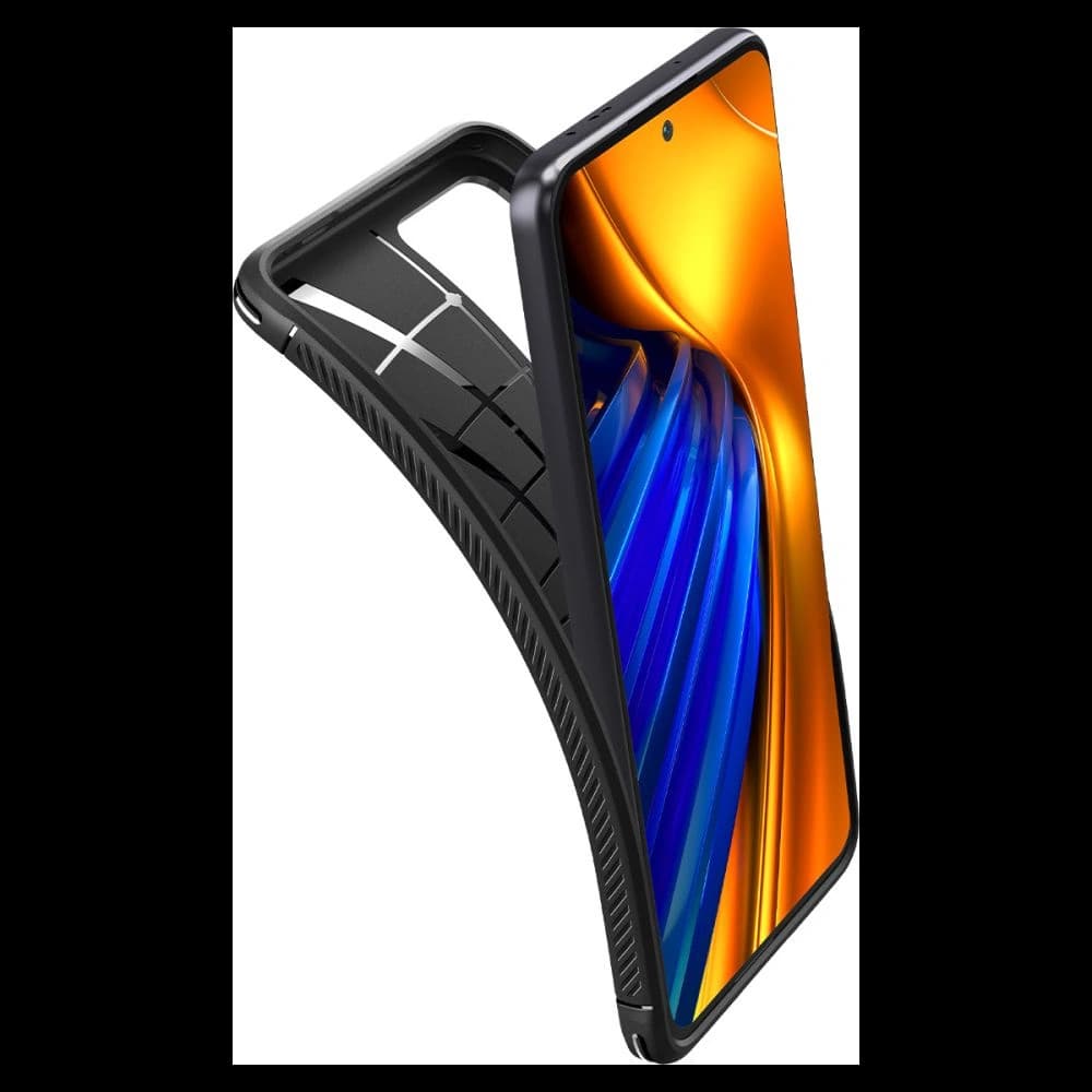 Spigen Rugged Armor POCO F4 Matte Black - 5