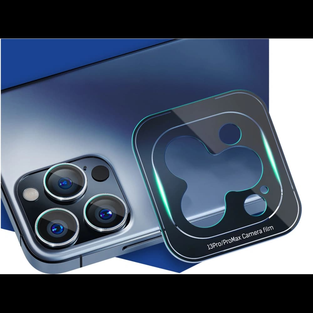 Hybridní sklo na objektiv fotoaparátu 3MK Lens Protection Pro Apple iPhone 14 Pro/14 Pro Max zlatý/gold - 5