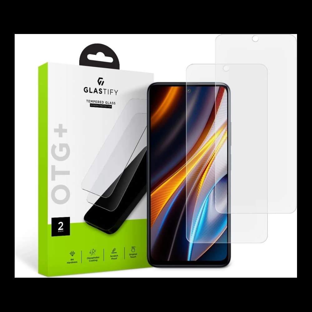 Tvrdé sklo Glastify OTG+ Xiaomi POCO X4 GT Clear