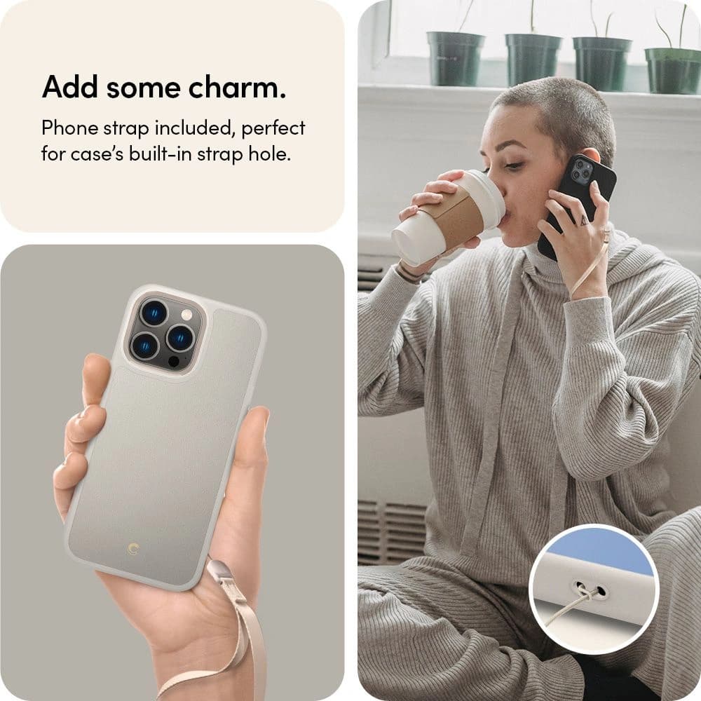 Etui Spigen Cyrill Kajuk Mag MagSafe Apple iPhone 14 Pro Max Krém - 19