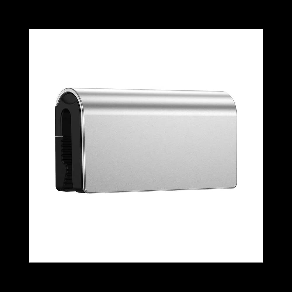 Parfum pentru mașină / odorizant pentru grila de ventilație Baseus Graceful Lite (argintiu) - 1