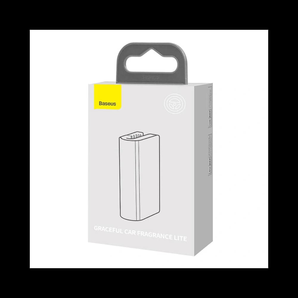 Parfum pentru mașină / odorizant pentru grila de ventilație Baseus Graceful Lite (argintiu) - 5