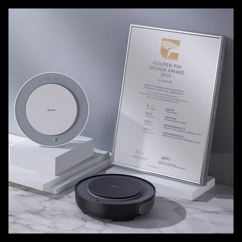 Baseus odorizant auto cu funcție de umidificare negru - 8