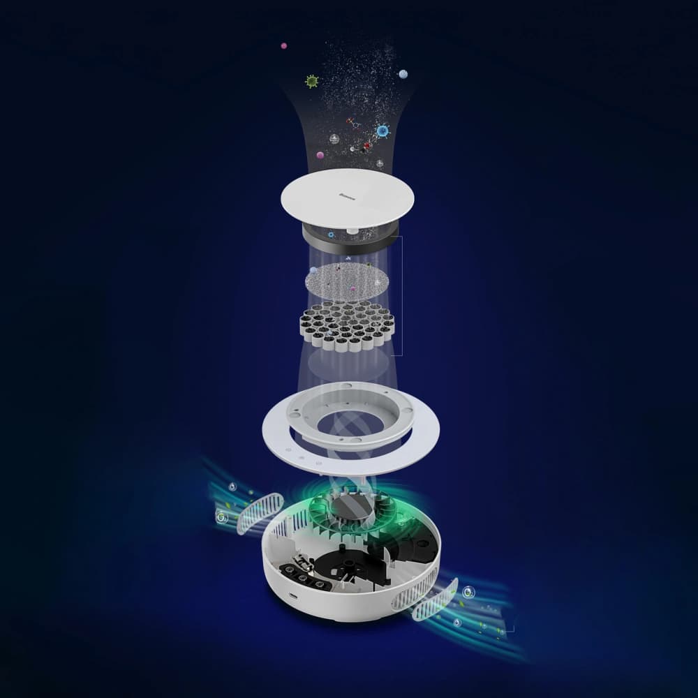 Baseus odorizant auto cu funcție de umidificare negru - 10