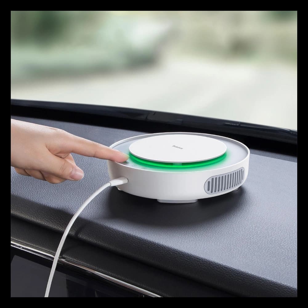 Baseus odorizant auto cu funcție de umidificare negru - 11