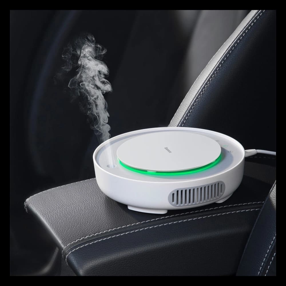 Baseus odorizant auto cu funcție de umidificare negru - 12