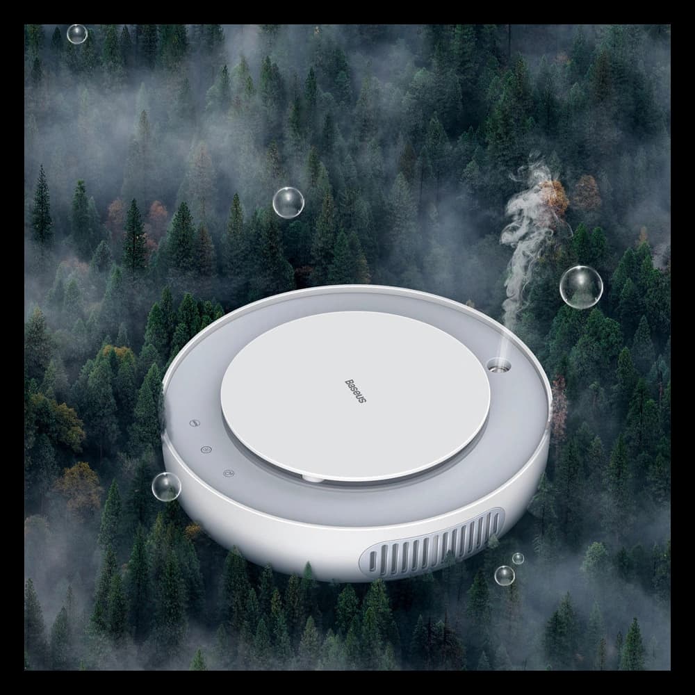 Baseus odorizant auto cu funcție de umidificare negru - 18