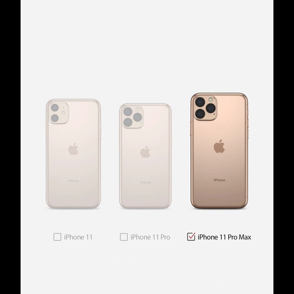 Etui Ringke Onyx Apple iPhone 11 Pro Max Negru - 6