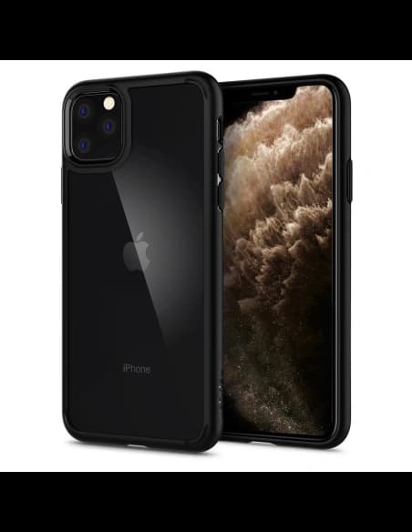 Case Spigen Ultra Hybrid Apple iPhone 11 Pro Matt Schwarz