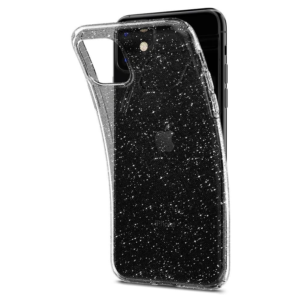 Case Spigen Liquid Crystal Glitter Apple iPhone 11 Crystal Quartz - 6