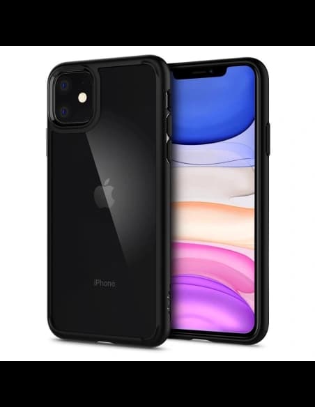 Case Spigen Ultra Hybrid Apple iPhone 11 Matt Schwarz