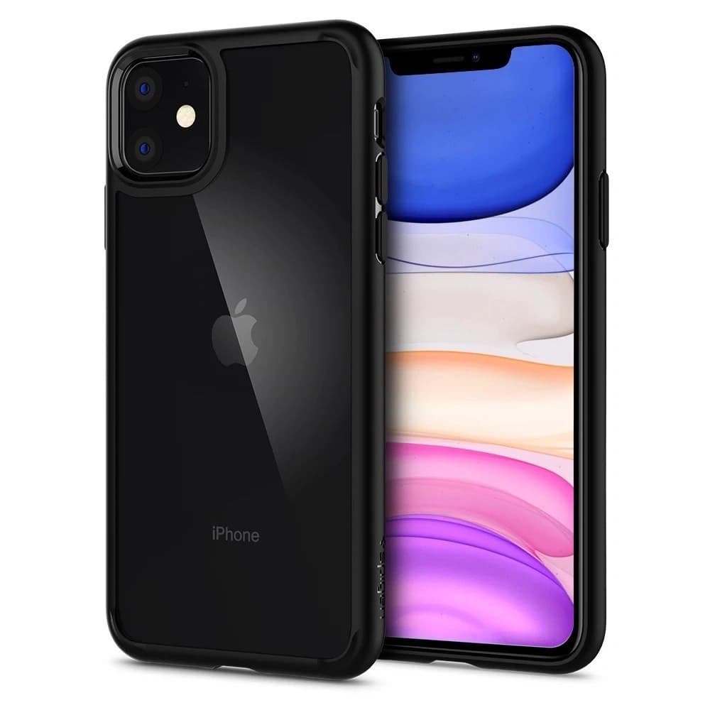 Case Spigen Ultra Hybrid Apple iPhone 11 Matt Schwarz