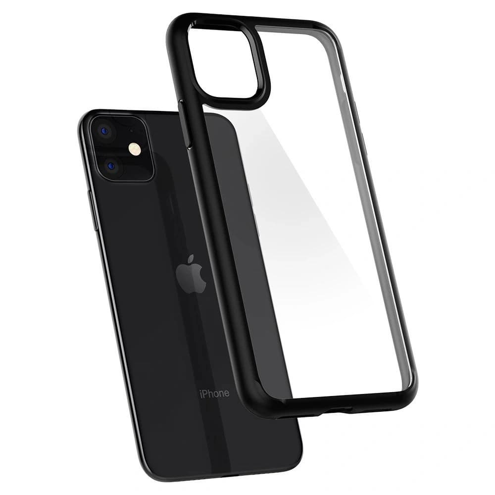 Case Spigen Ultra Hybrid Apple iPhone 11 Matt Schwarz - 3
