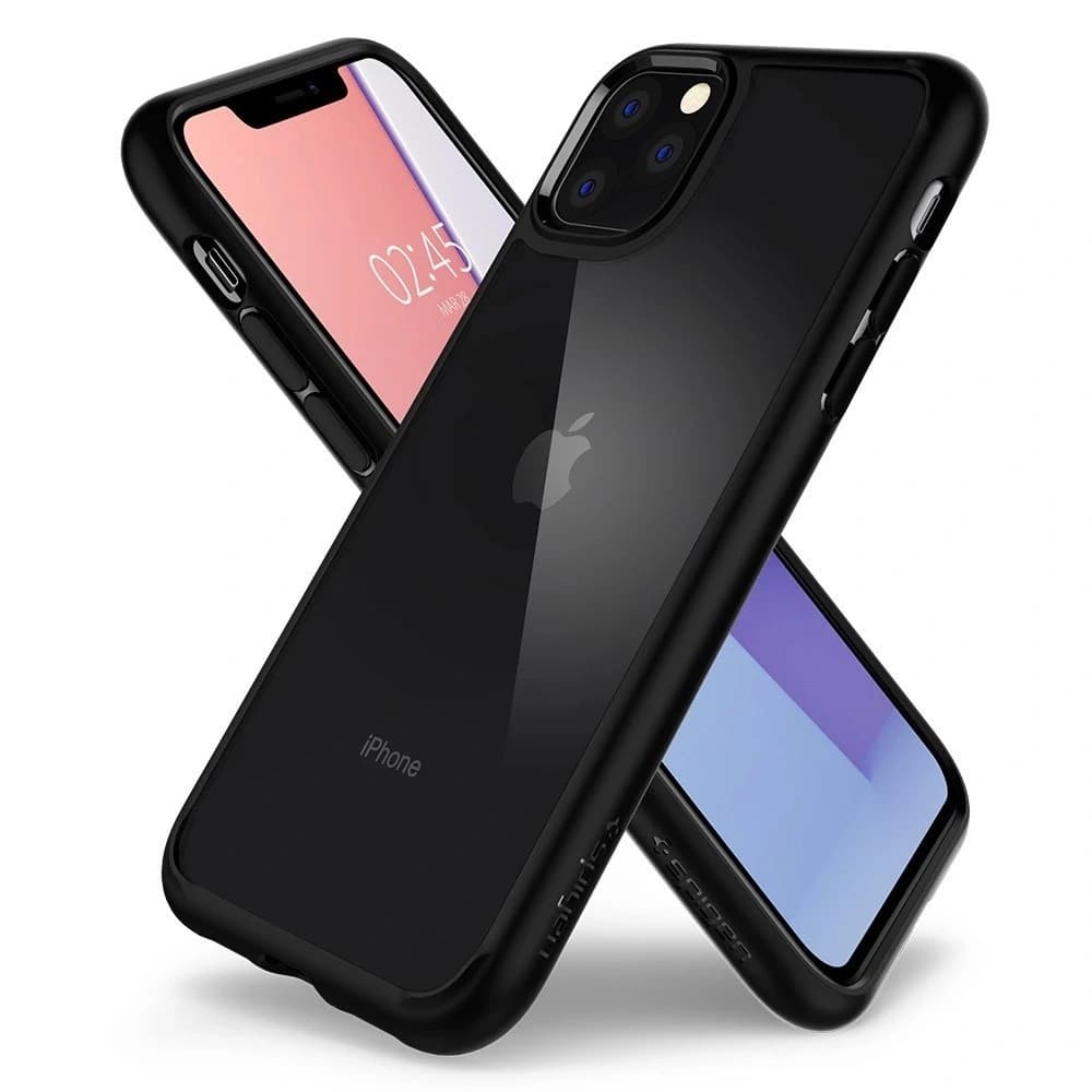 Spigen Apple Husă Ultra Hybrid iPhone 11 Pro Max Matte Black - 2