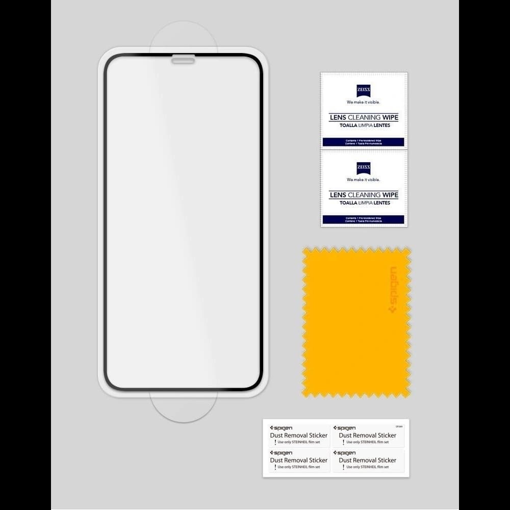 Edzett üveg Spigen GLAS.tR TC 3D Full Cover Case Friendly iPhone 11 Pro/iPhone XS - 7