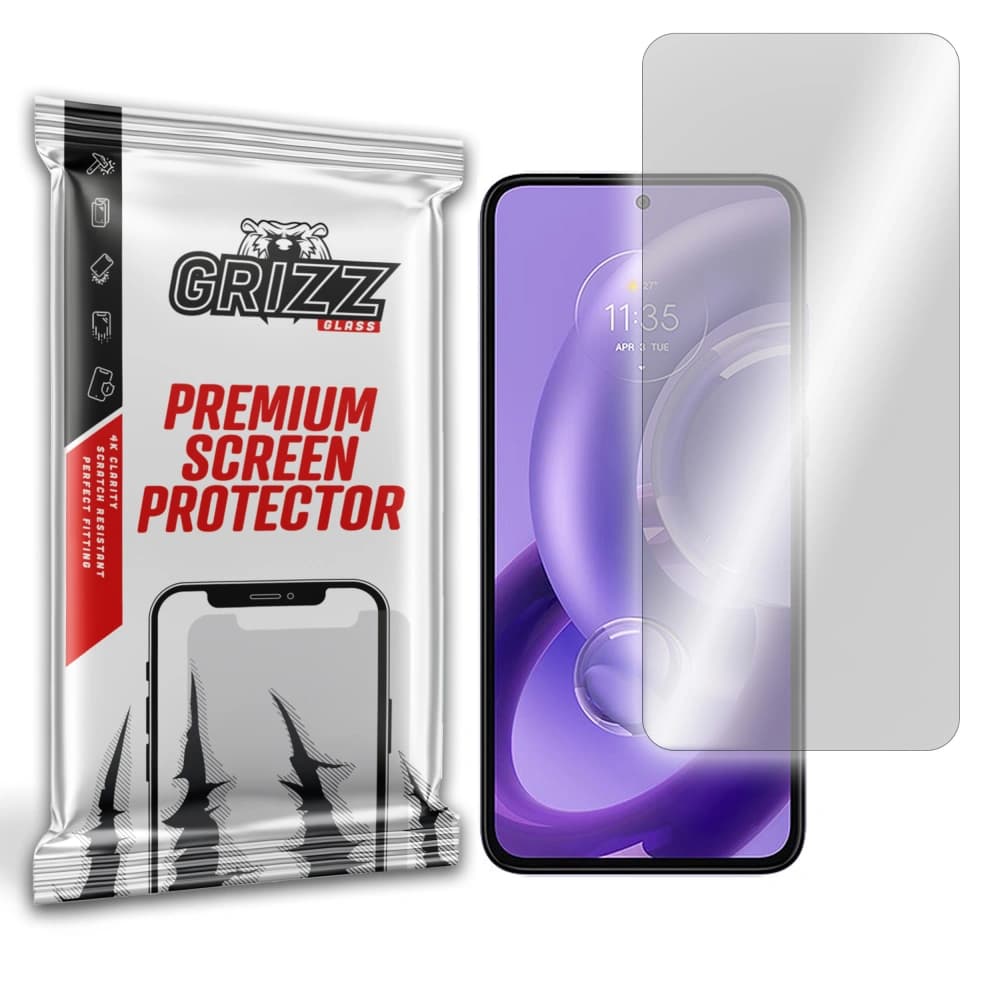 Hybriertes Glas GrizzGlass HybridGlass für Motorola Edge 30 Neo - 1