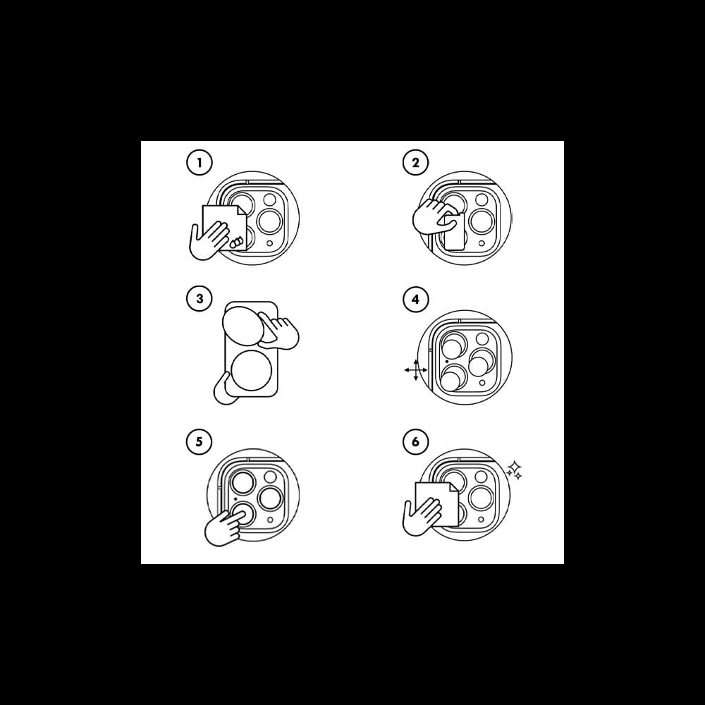 Sklo na aparát GrizzGlass HybridGlass Camera pro Xiaomi Redmi 11 Prime 4G - 5