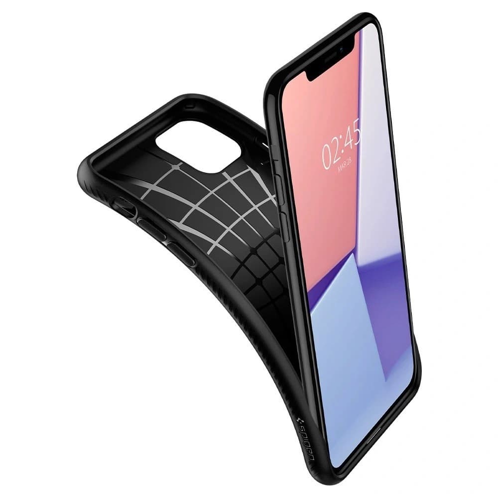 Spigen Apple Husă Liquid Air iPhone 11 Pro Max negru - 2