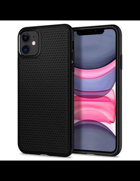 Case Spigen Liquid Air Apple iPhone 11 Schwarz