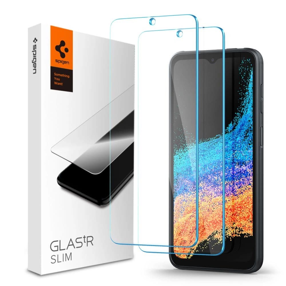 Spigen GLAS.tR Slim Samsung Galaxy Xcover 6 Pro [2 PACK] - 1