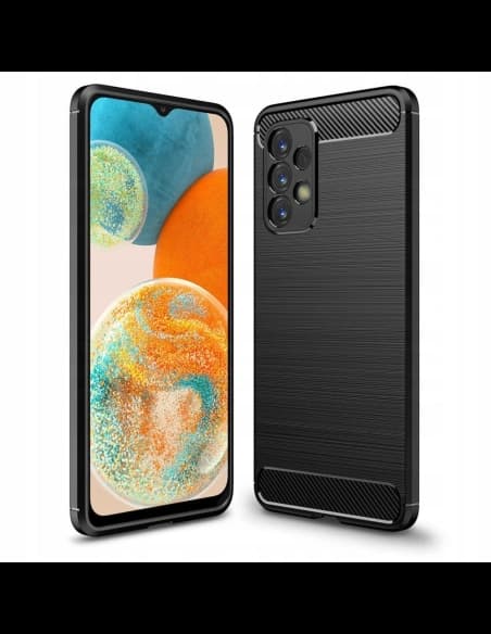 Case Tech-Protect TPUCarbon Samsung Galaxy A23 5G Schwarz