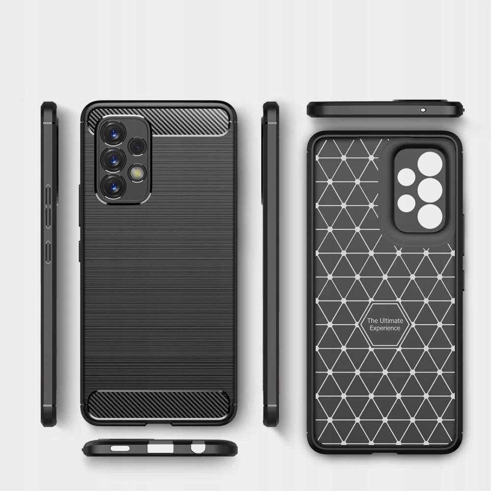 Case Tech-Protect TPUCarbon Samsung Galaxy A23 5G Schwarz - 2