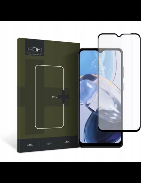 Gehärtetes Glas Hofi Glass Pro+ Motorola Moto E22/E22i Schwarz