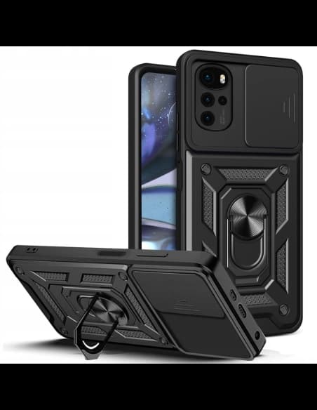 Etui Tech-Protect CamShield Pro Motorola Moto G22/E32/E32s Fekete