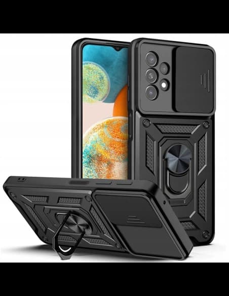 Case Tech-Protect CamShield Pro Samsung Galaxy A23 5G Schwarz