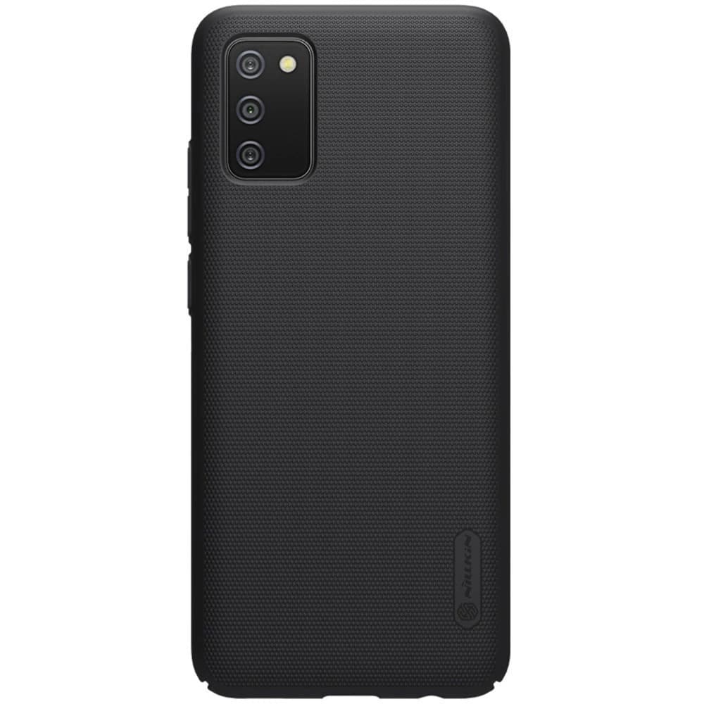Case Nillkin Super Frosted Shield Samsung Galaxy A02s EU schwarz - 1