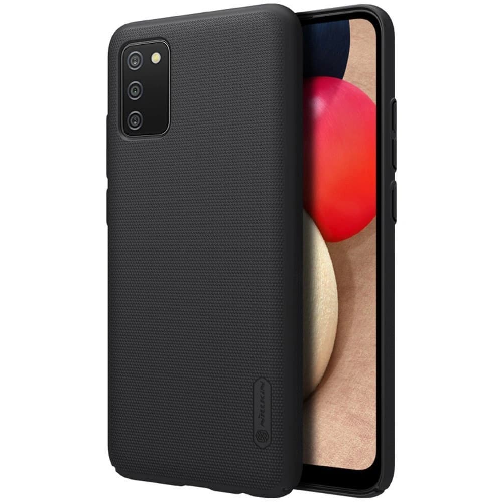 Case Nillkin Super Frosted Shield Samsung Galaxy A02s EU schwarz - 5