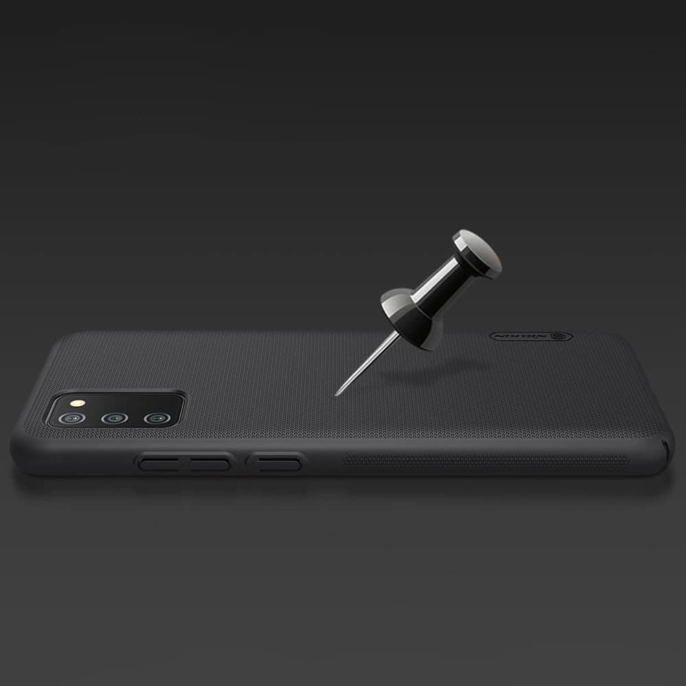 Case Nillkin Super Frosted Shield Samsung Galaxy A02s EU schwarz - 12